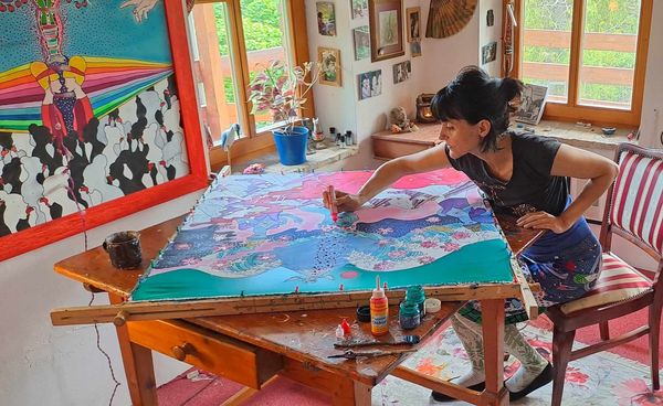 somogyiréka festmények-rendszere, asztrológia, human design helyett/utánra