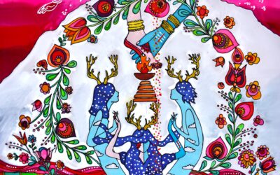 Amikor Shiva és Shakti szentségfes násza megjelenik az anyagban