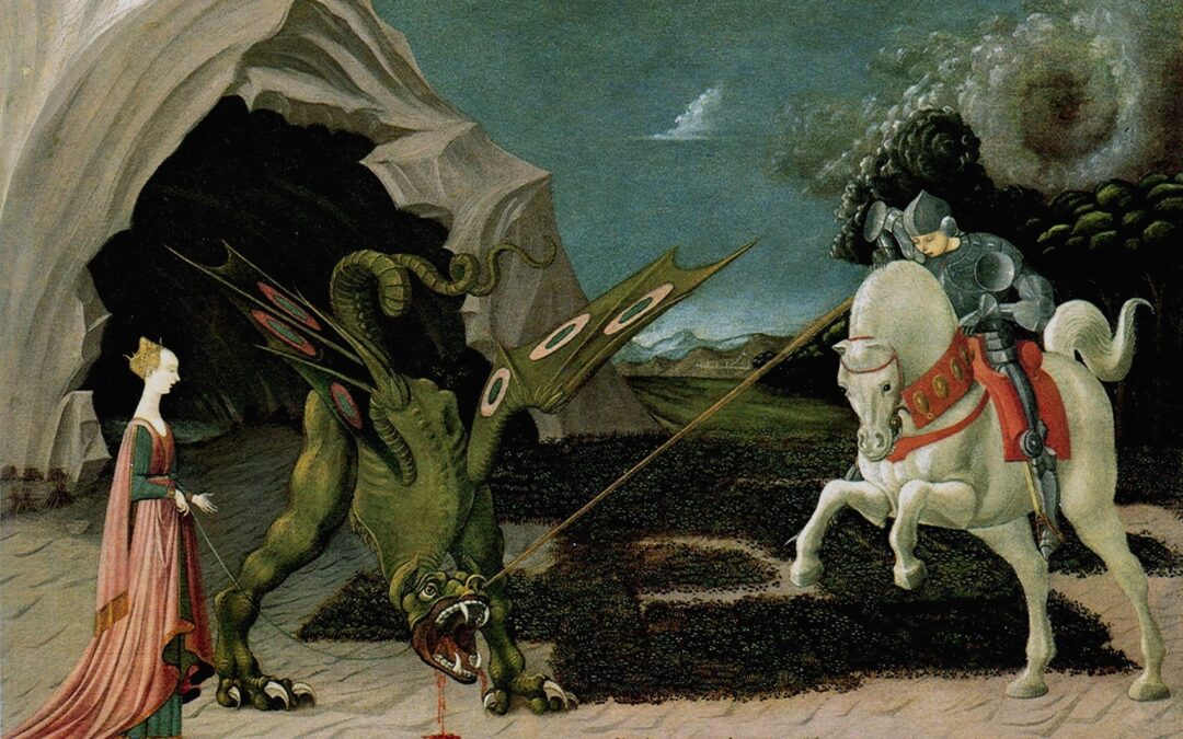 Paolo Uccello: Szent György és a sárkány (1470)