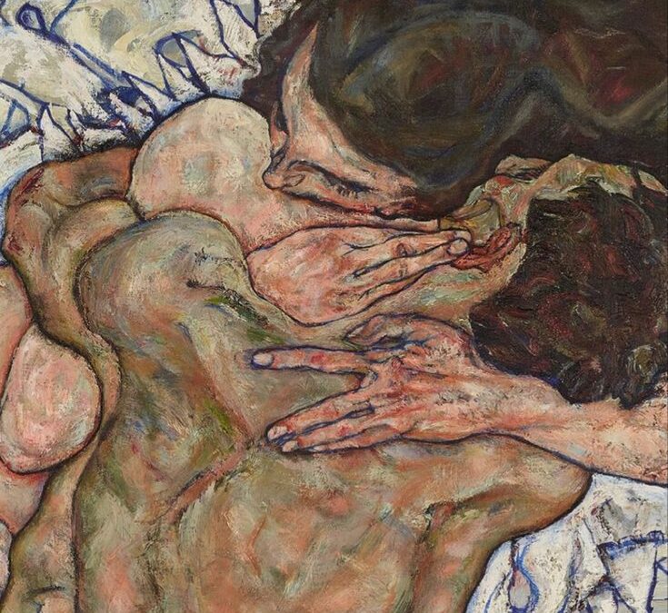 Szerelemedukáció by Schiele és Khnopff